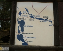 szlak_Brdy_plan_jezior_w_stanicy_kajakowej__Kurze_Stopki_Witoczno