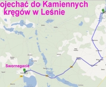 jak dojcha do kamiennych kregw w lenie