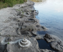 jez. Zamarte, zamki na piasku